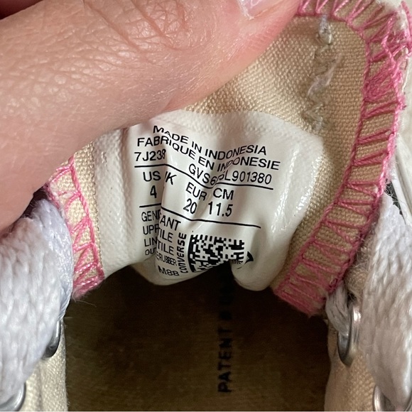 Converse All-star light pink infant shoes - Picture 7 of 8
